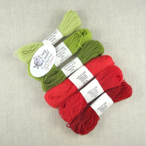 Appletons Crewel Wool Color Pack "Apple Orchard"
