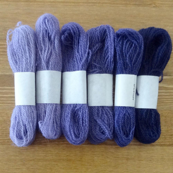 Crewel Wool Color Range, “Hyacinth”