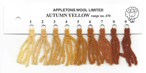 Appletons Wool Autumn Yellow