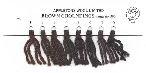 Appletons Wool Brown Groundings