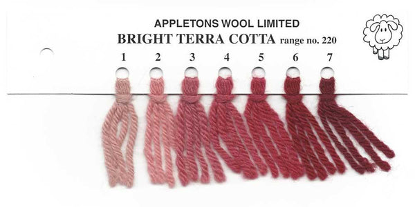 Appletons Wool Bright Terra Cotta