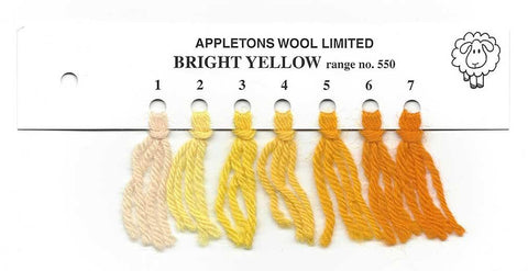 Appletons Wool Bright Yellow