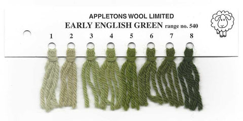 Appletons Wool Early English Green