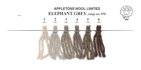 Appletons Wool Elephant Grey