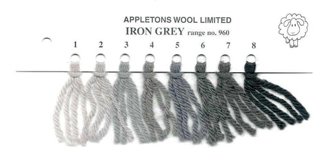 Appletons Wool Iron Grey