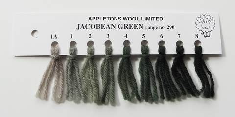 Appletons Wool Jacobean Green
