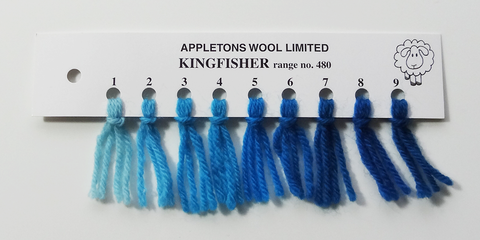 Appletons Wool Kingfisher