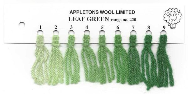 Appletons Wool Leaf Green