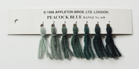 Appletons Wool Peacock Blue