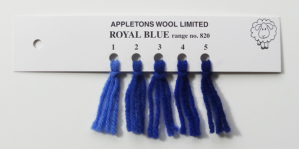 Appletons Wool Royal Blue