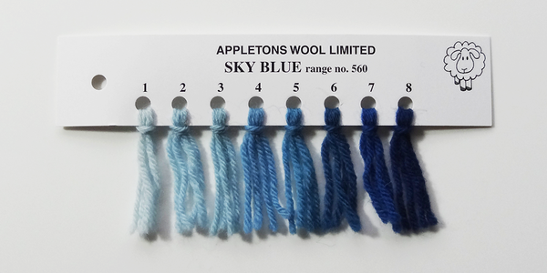 Appletons Wool Sky Blue