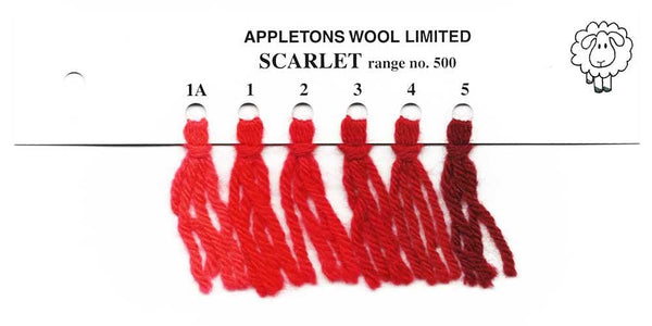 Appletons Wool Scarlet