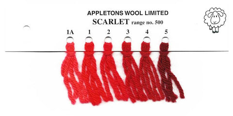 Appletons Wool Scarlet