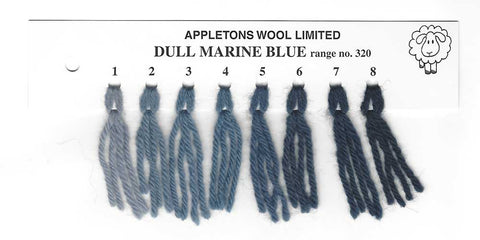Appletons Wool Dull Marine Blue