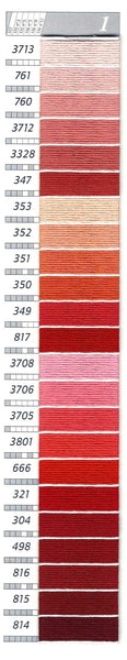 DMC Embroidery Floss Page 1