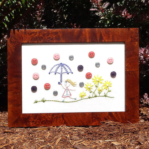 Crazy for Crewel Daisy Crewelwork Embroidery Kit