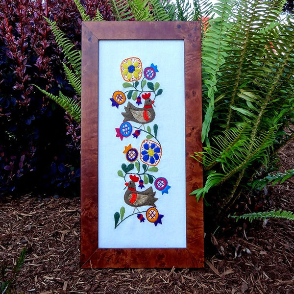 Crazy For Crewel Feather Your Nest Crewelwork Embroidery Kit