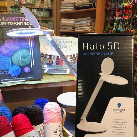 Halo 5D Table Lamp and Magnifier