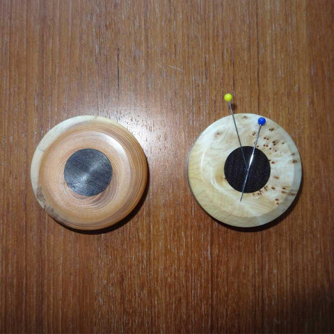 Cocobolo Magnetic Pin Cushion 2"