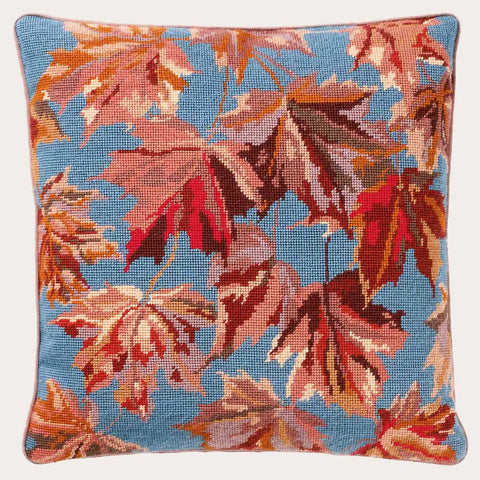 Maple Leaves Blue