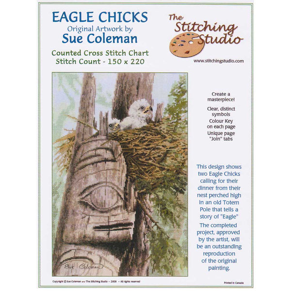 The Stitching Studio Eagle Chicks