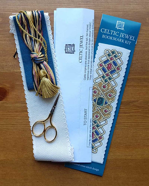 Celtic Jewel Bookmark Cross Stitch Kit