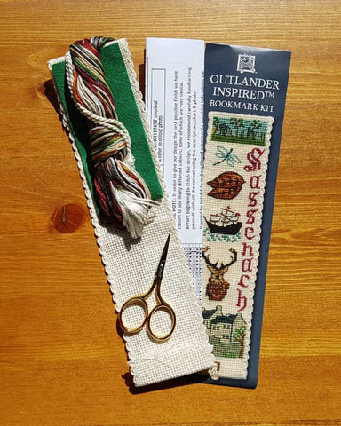 Outlander Inspired Bookmark Cross Stitch Kit
