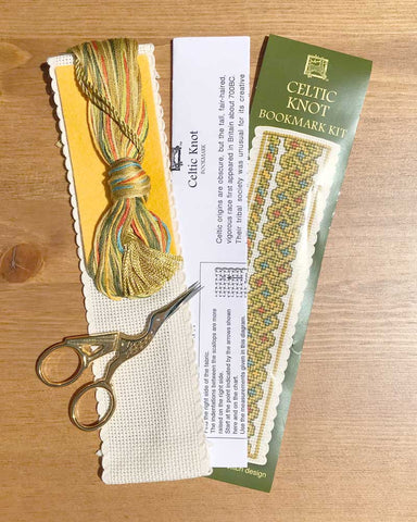 Celtic Knot Bookmark Cross Stitch Kit